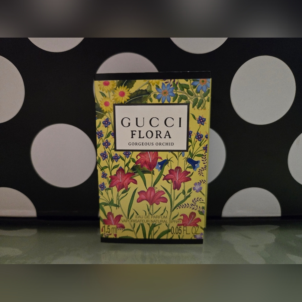 5/$25✨️Gucci Flora Gorgeous Orchid SAMPLE✨️